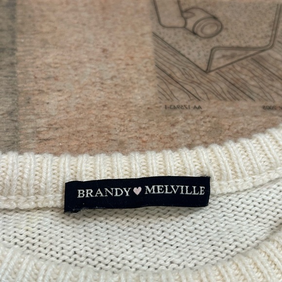 brandy knit sweater - Picture 2 of 2